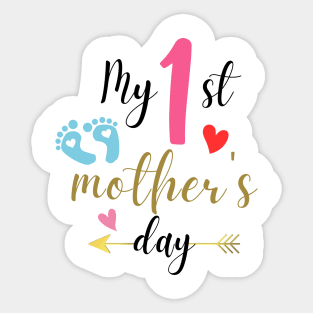 My First Mother's Day Sticker